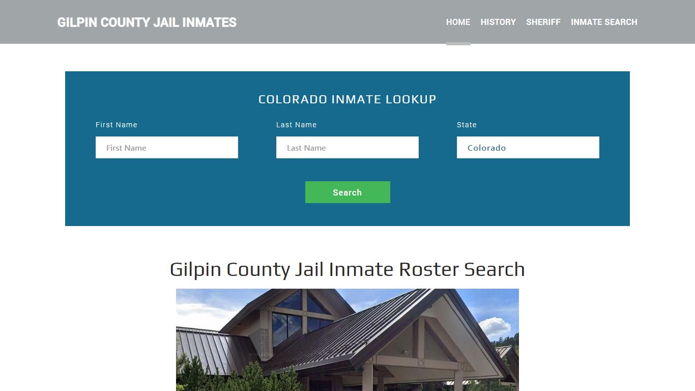 Gilpin County Jail Inmate Roster Lookup, Black Hawk, CO